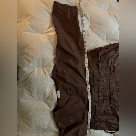 Krista Larson silk Taffeta iridescent holiday dress OSFM - Picture 5 of 8